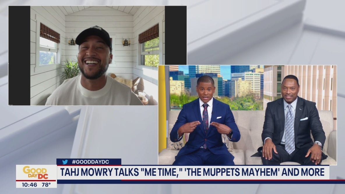 Tahj Mowry talks 'Me Time,' 'The Muppets Mayhem' and more